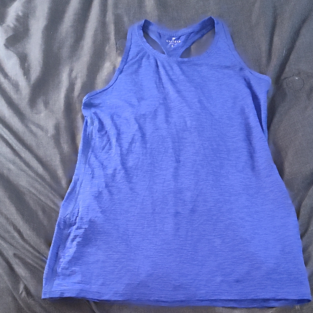 Athleta Blue Sleeveless Tank Top for Active Wear